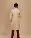 alt message - Manyavar Men Brilliant Fawn Sherwani Suit image number 2